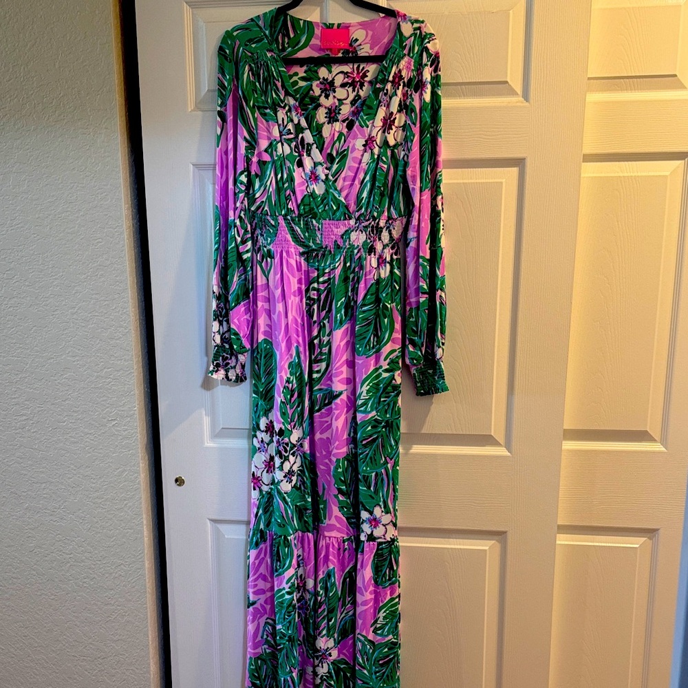 Lilly Pulitzer gorgeous, elegant long dress, never worn